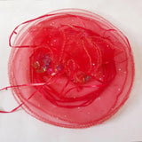 50pcs Round Organza Bag Drawstring for Wedding/gift/food/candy