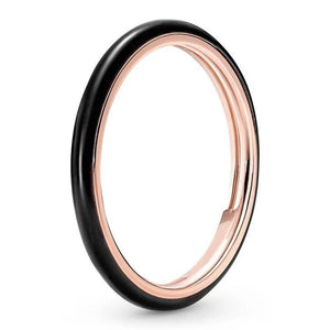 925 Silver Butterfly Wing Heart Ribbon Ring For Women