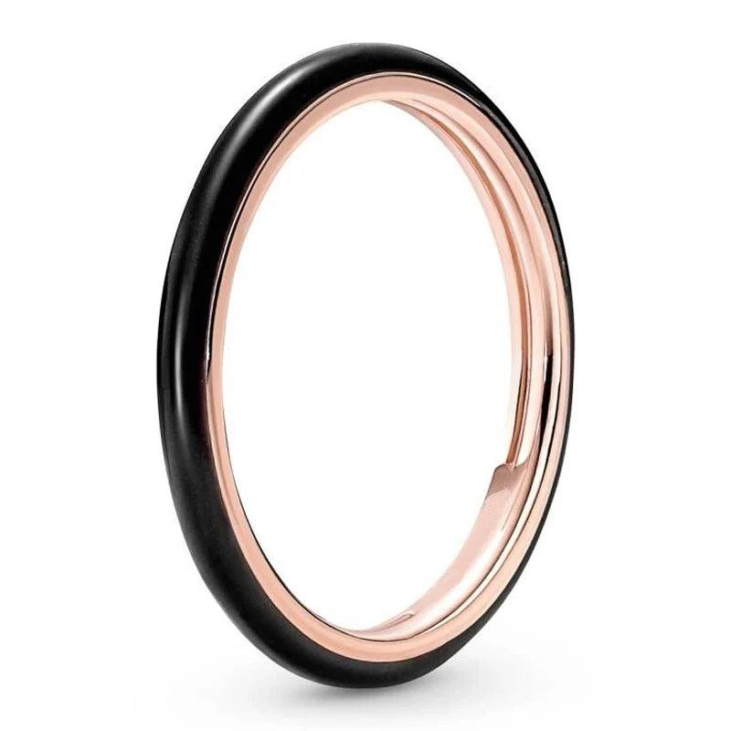 925 Silver Butterfly Wing Heart Ribbon Ring For Women