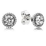 925 Silver Elegance Jewelry Set with Crystal