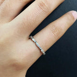 999 Pure Silver Fish Ring Antique Matte Finish Vintage Jewelry