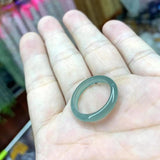 Natural Jadeite Ring Fine Gemstone Jewelry For Women For Men