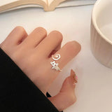Cat Ring Women S925 Sterling Silver Student Friendship Gift
