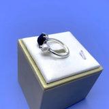 Spanish Bear Royal Ring in Sterling Silver with Black Onyx