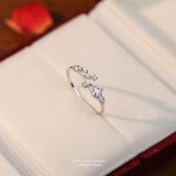 CZ Sterling Silver Ring Wedding Party Jewelry
