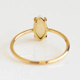Opal 925 Sterling Silver Rings For Women Cartilage Anillos Wedding