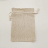 20pcs Jewelry Display Gift Bags Cotton Storage Jute Drawstring Wedding Favors