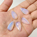 Natural Amethyst Quartz Water Drop Pendants 13*25mm DIY Necklace