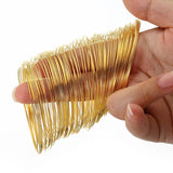 100 Memory Steel Wire 60-115mm for Jewelry Making DIY Beading