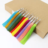 10pcs Polyester Silk Tassel for Earring Charm Making Pendant Diy Jewelry Crafts