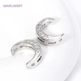 18K Plated Zircon Frame Beads for Necklace Making
