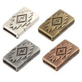 Leather Bracelet Clasp DIY Magnet Hook Rhodium Magnetic Clasp 15*3mm
