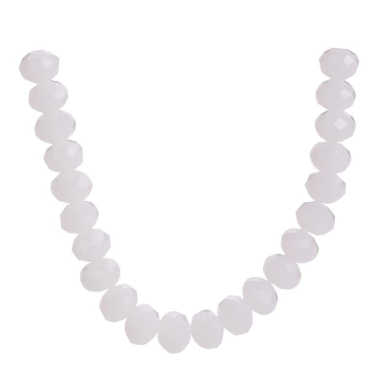 500Pcs Crystal Glass Beads 3x2mm Rondelle Necklace Making Spacer Bead DIY