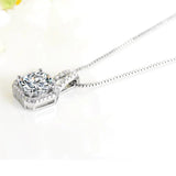 925 Silver Crystal Bridal Jewelry Set for Women