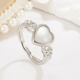 925 Silver Heart Set Jewelry for Women