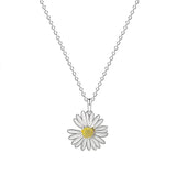 925 Sterling Silver Daisy Bracelet Small Fresh Lovely Jewelry