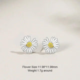 925 Sterling Silver Daisy Bracelet Small Fresh Lovely Jewelry
