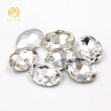 Crystal Oval Rhinestones DIY Nail Art Garment Accessories