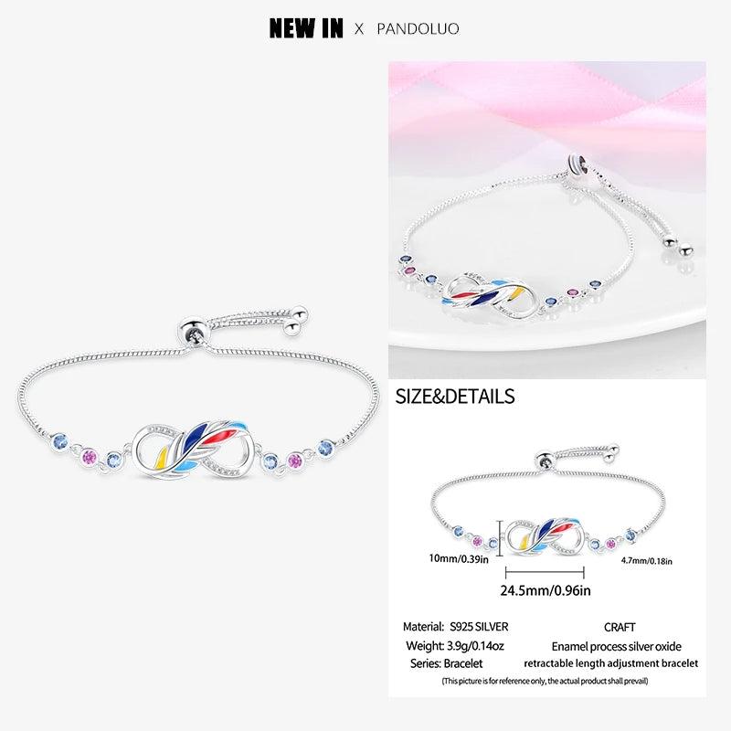 Customize Your Own Size Charm Bracelet Women Jewelry Birthday Party Gift