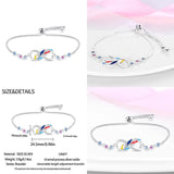 Customize Your Own Size Charm Bracelet Women Jewelry Birthday Party Gift