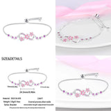 Customize Your Own Size Charm Bracelet Women Jewelry Birthday Party Gift