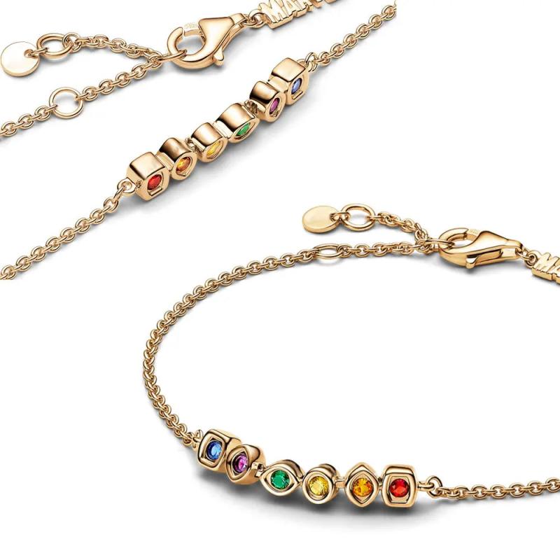 Classic Chain Bracelet for Women Colorful Adjustable Daily Wear