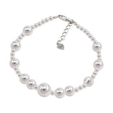 925 Silver Bead INS Bracelet for Women Girls Jewelry Gift