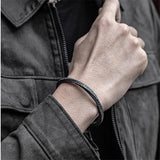 Men's Vine Branch Bangle, High-end Anniversary Wrist Jewelry