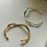 925 Silver Thick Hiphop Bracelet Vintage Style