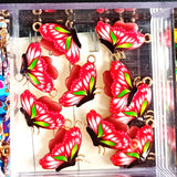 Retro Butterfly Pendant Necklace Earrings DIY Kit