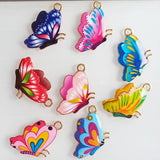 Retro Butterfly Pendant Necklace Earrings DIY Kit