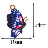 Retro Butterfly Pendant Necklace Earrings DIY Kit