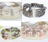 Baroque Multicolor Freshwater Pearls Bracelet