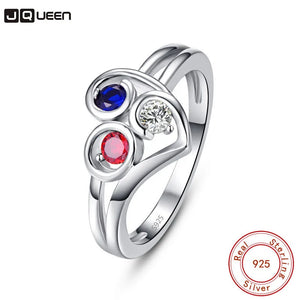 Heart Shaped Zircon Ring for Women Wedding Jewelry