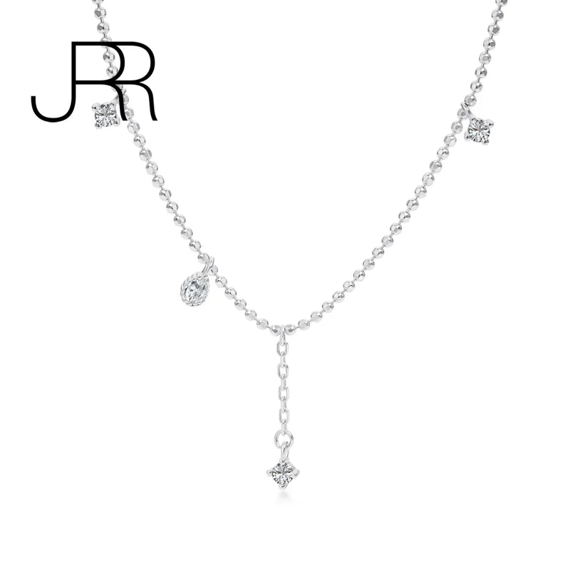 925 Silver VVS1 D Moissanite Diamond Pendant Necklace