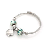 Stainless Steel Armoured Star Cuff Bracelet