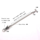 Dragon Biker Bracelet Bangle Stainless Steel Gothic Punk Jewelry