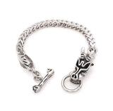 Dragon Biker Bracelet Bangle Stainless Steel Gothic Punk Jewelry