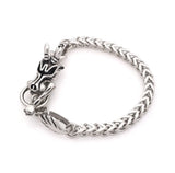 Dragon Biker Bracelet Bangle Stainless Steel Gothic Punk Jewelry