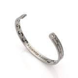 Adjustable Stainless Steel Bracelet for Men