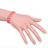 Boho Crystal Beads Stretch Charm Bracelet Female Jewelry