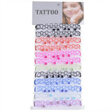 Crystal Beads Stretch Charm Bracelet Female Jewelry