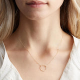316L Stainless Steel Chain Necklaces For Women Classic 14K Choker Necklace