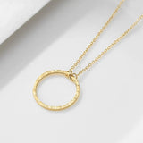 316L Stainless Steel Moon Necklace For Women Dainty Choker Pendant