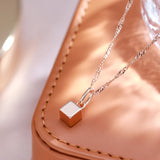 Geometric Pendant Necklace 585 Women Long Chain Jewelry