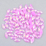 AB Horse Eye Flatback Pearl Pearls Beads for DIY Decorations