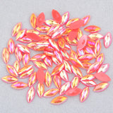 AB Horse Eye Flatback Pearl Pearls Beads for DIY Decorations
