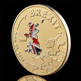 Britain Exiting From The Brexit 999 Coin Collection With Display Case