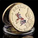 Britain Exiting From The Brexit 999 Coin Collection With Display Case