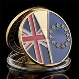Britain Exiting From The Brexit 999 Coin Collection With Display Case
